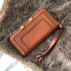Chloe Marcie Leather Phone Wallet